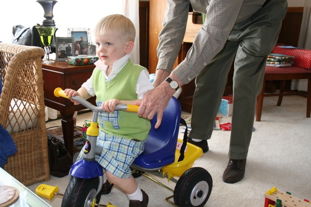 My first tricycle!